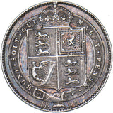 1889 Shilling - Victoria British Silver Coin - Nice