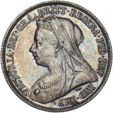 1897 Shilling - Victoria British Silver Coin - Nice