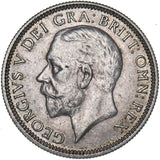 1935 Shilling - George V British Silver Coin - Very Nice