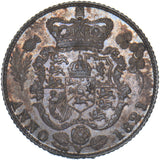 1821 Sixpence - George IV British Silver Coin - Very Nice