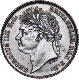 1825 Sixpence - George IV British Silver Coin - Very Nice