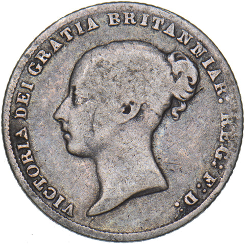 1864 Sixpence (Die no. 29) - Victoria British Silver Coin