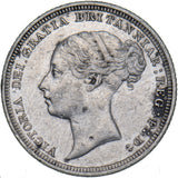 1886 Sixpence - Victoria British Silver Coin