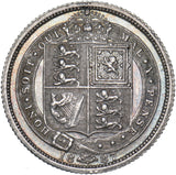 1887 Sixpence - Victoria British Silver Coin - Very Nice