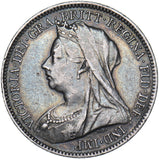 1901 Sixpence - Victoria British Silver Coin - Nice