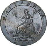 1797 Penny - George III British Copper Coin - Very Nice