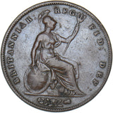 1848 Penny - Victoria British Copper Coin