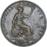 1853 Penny (OT) - Victoria British Copper Coin