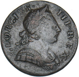 1772 Halfpenny - George III British Copper Coin