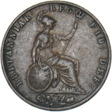 1841 Halfpenny - Victoria British Copper Coin - Nice
