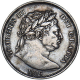 1816 Halfcrown - George III British Silver Coin - Nice