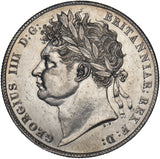 1820 Halfcrown - George III British Silver Coin - Very Nice