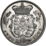 1820 Halfcrown - George III British Silver Coin - Very Nice