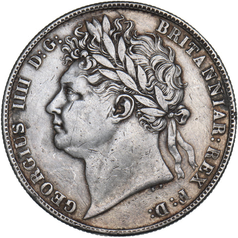 1823 Halfcrown - George IV British Silver Coin - Nice