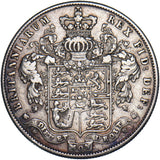 1828 Halfcrown - George IV British Silver Coin - Nice