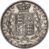 1845 Halfcrown - Victoria British Silver Coin - Nice
