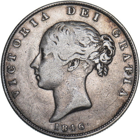 1846 Halfcrown - Victoria British Silver Coin