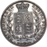 1876 Halfcrown - Victoria British Silver Coin