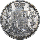 1880 Halfcrown - Victoria British Silver Coin - Nice