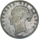 1883 Halfcrown - Victoria British Silver Coin