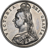 1887 Halfcrown - Victoria British Silver Coin - Nice