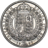 1887 Halfcrown - Victoria British Silver Coin - Nice
