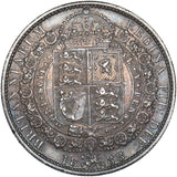 1888 Halfcrown - Victoria British Silver Coin - Nice