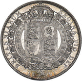 1891 Halfcrown - Victoria British Silver Coin - Nice