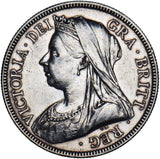 1893 Halfcrown - Victoria British Silver Coin