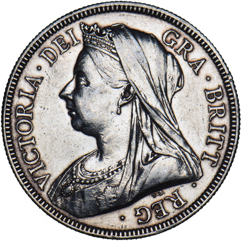 1893 Halfcrown - Victoria British Silver Coin