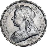 1894 Halfcrown - Victoria British Silver Coin - Very Nice