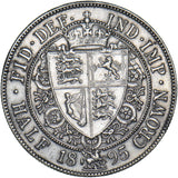 1895 Halfcrown - Victoria British Silver Coin - Nice