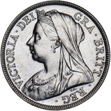1896 Halfcrown - Victoria British Silver Coin