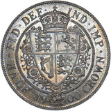 1900 Halfcrown - Victoria British Silver Coin - Very Nice