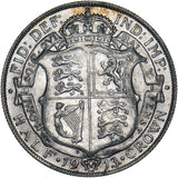 1913 Halfcrown - George V British Silver Coin - Nice