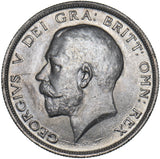 1918 Halfcrown - George V British Silver Coin - Superb