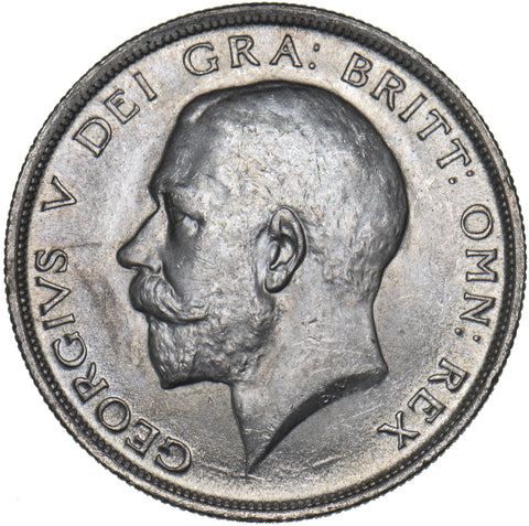 1918 Halfcrown - George V British Silver Coin - Superb