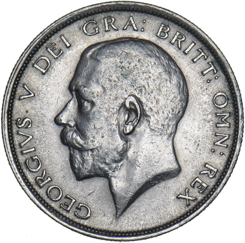 1919 Halfcrown - George V British Silver Coin - Nice