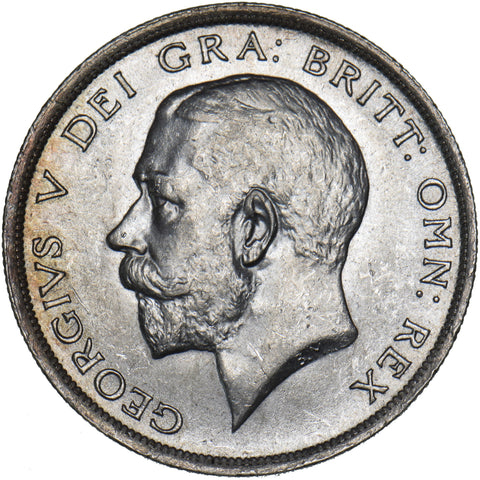 1919 Halfcrown - George V British Silver Coin - Superb