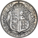 1919 Halfcrown - George V British Silver Coin - Superb
