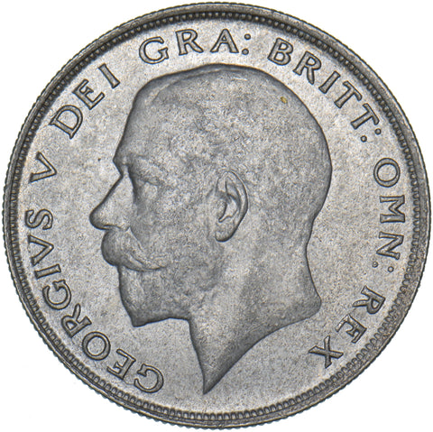 1920 Halfcrown - George V British Silver Coin - Nice