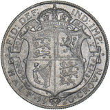 1920 Halfcrown - George V British Silver Coin - Nice