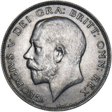 1925 Halfcrown - George V British Silver Coin - Very Nice