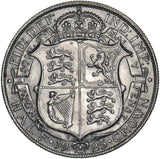 1925 Halfcrown - George V British Silver Coin - Very Nice