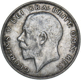 1926 Halfcrown - George V British Silver Coin - Nice