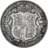 1926 Halfcrown - George V British Silver Coin - Nice