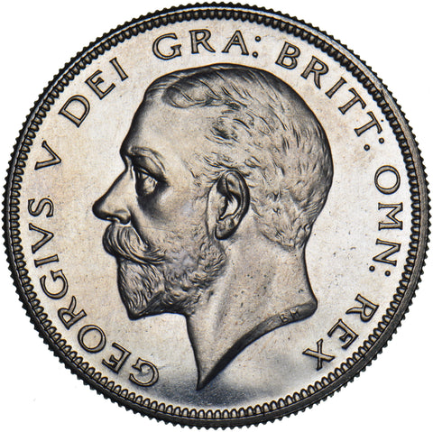 1927 Proof Halfcrown - George V British Silver Coin - Superb