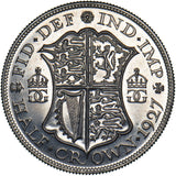 1927 Proof Halfcrown - George V British Silver Coin - Superb