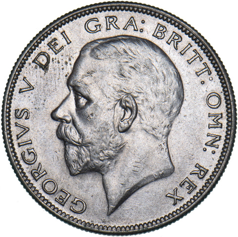 1929 Halfcrown - George V British Silver Coin - Very Nice