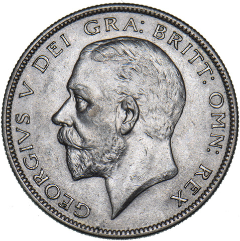 1929 Halfcrown - George V British Silver Coin - Very Nice